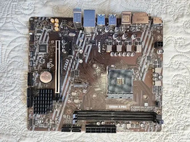 Placa Mãe Gamer Msi B550m-a Pro Amd
