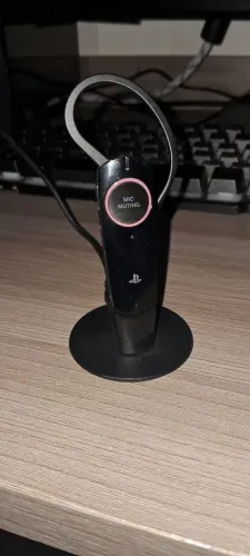 Headset Bluetooth Original PlayStation Sony + Base