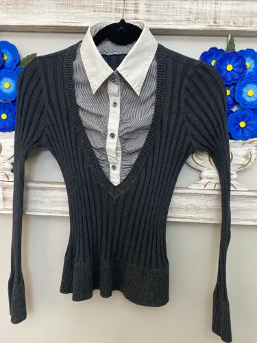 Camisa suéter tricô miroa P