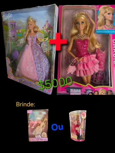 Combo barbies rapunzel e dreamhouse