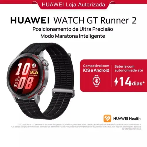 Huawei watch gt runner 2 GPS maratona