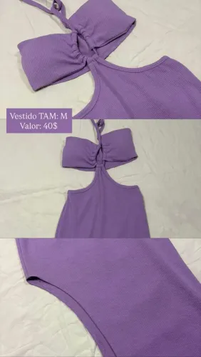 Vestido Lilás 
