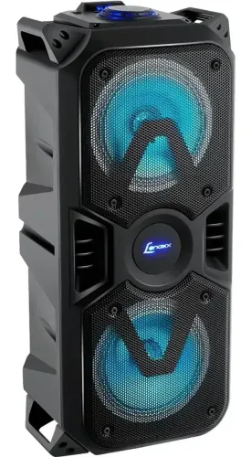 Caixa De Som Amplificada Ca400 200w Lenoxx Bivolt - Preto