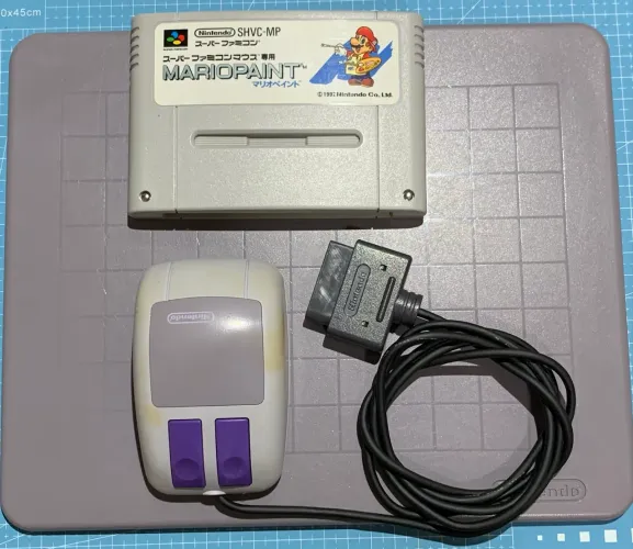 Mario paint CIB super Nintendo original