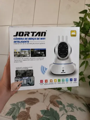 Câmera Wi-Fi Inteligente JORTAN CA-3002