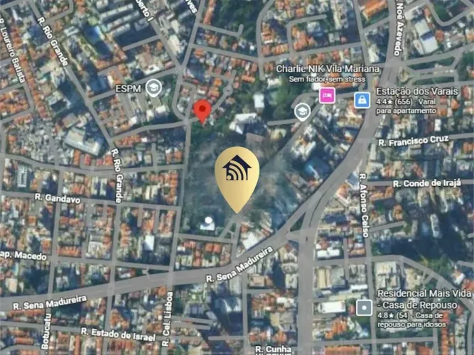 Terreno à Venda na Vila Mariana com 610m² - Zoneamento ZEU