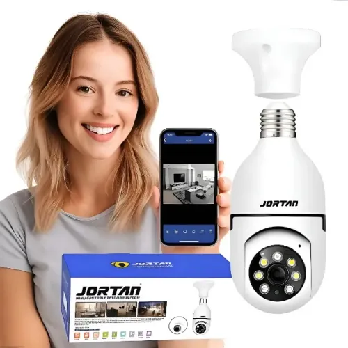 Câmera de Segurança Jortan JT-8177 | Wi-Fi e Visão Noturna