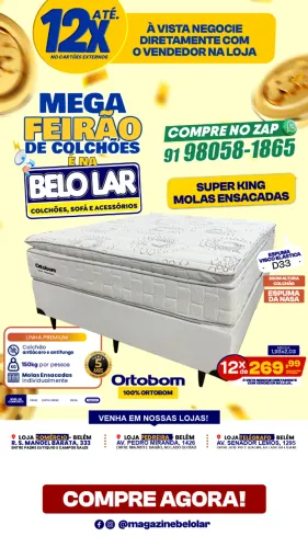 Super King Molas Ensacadas