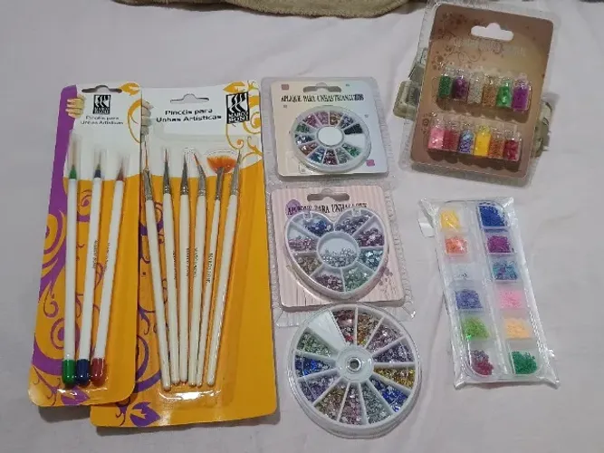 Kit unhas artísticas