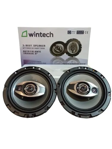 Par de Auto Falantes Wintech 80w RMS