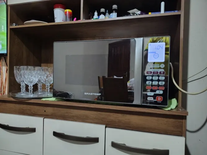 Microondas Brastemp espelhado 31 LITROS 