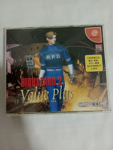 Jogo Resident Evil 2 Original Sega Dreamcast