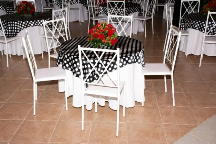 Cadeira Resistente Para Buffet Jantar Festa Ferro