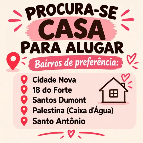 Procura-se casa
