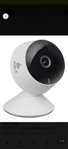 Camera de segurança Steck wifi