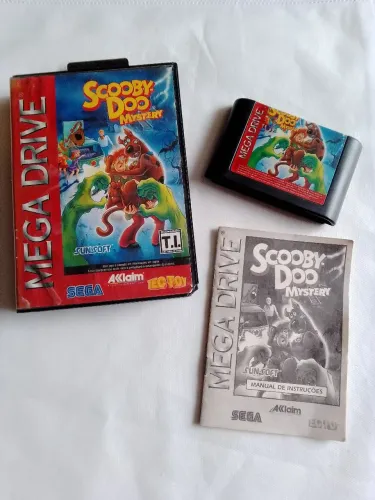 Sega Scooby doo original na caixa