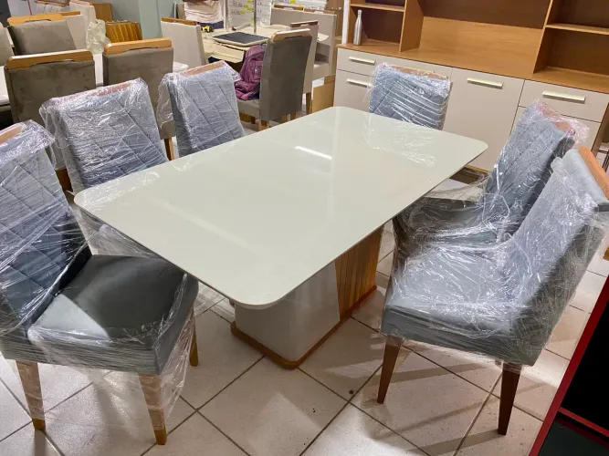 Mesa 6 lugares entrega gratis