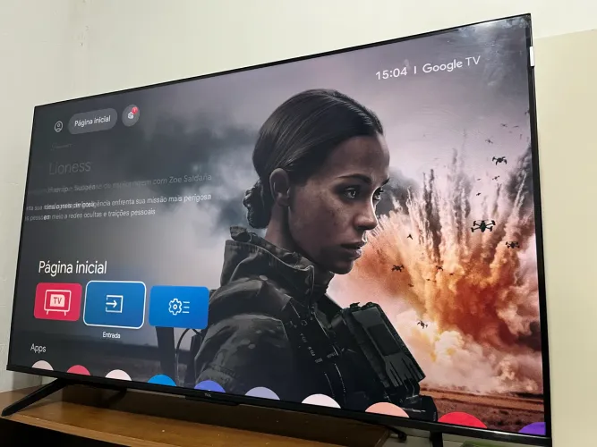 TV TCL QLED - 4k - Nota fiscal e garantia
