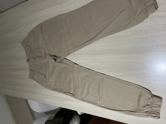 Calça Jogger YOUCOM - Bege tamanho 38