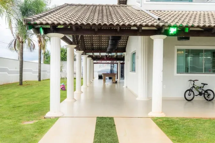 Casa Moderna 5 Suítes Piscina Espaço Gourmet Residencial das Palmeiras Ponte Alta Norte