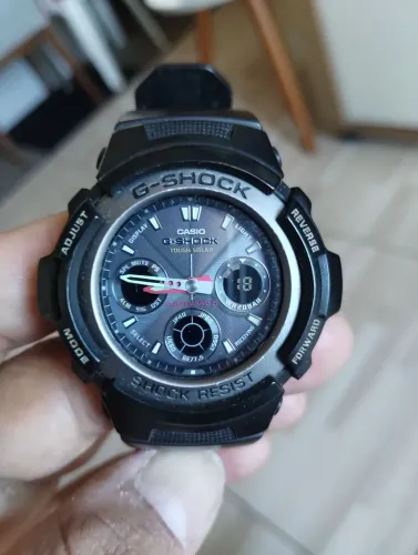Casio G shock AWG 101 tough solar (leia o anúncio)
