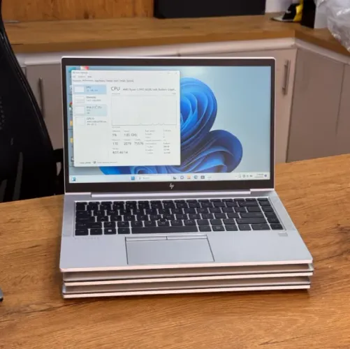 Notebook HP Elitebook Ryzen 5 Pro 5650U / 8GB / 256 ssd / Vega 2GB