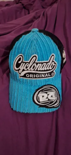 Boné cyclone azul cyclonado mc lan