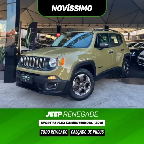 Jeep Renegade Sport 1.8 4X2 Flex 16V Mec. 2016