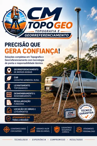 Topografia e Georreferenciamento de Imóveis Rurais e Urbanos