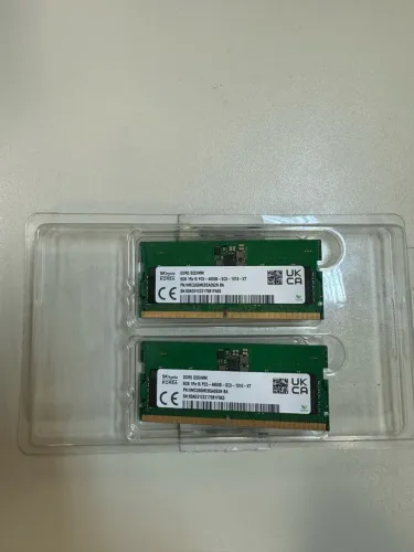 Memória Ram Notebook DDR5 4800mhz 2x 8g