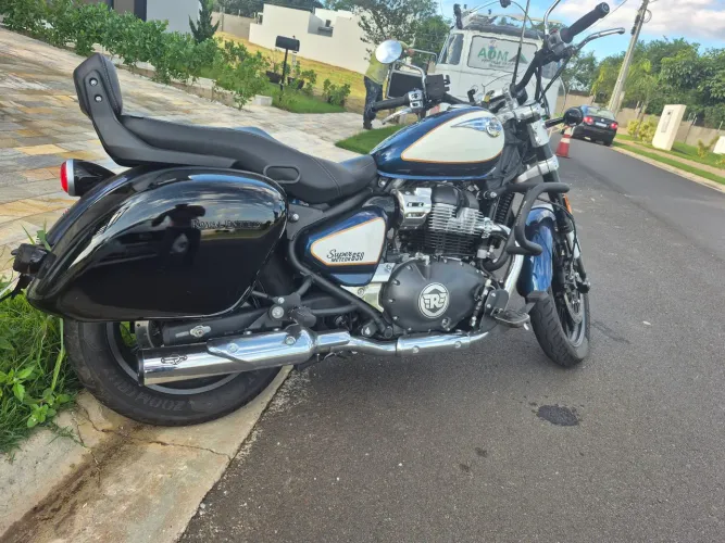 SUPER METEOR Oportunidade única. Moto zerado com mais de 10 mil em equipamentos