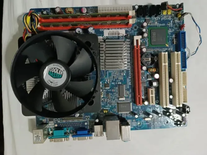 Kit placa mãe 4gb core 2 duo 2.8GHz