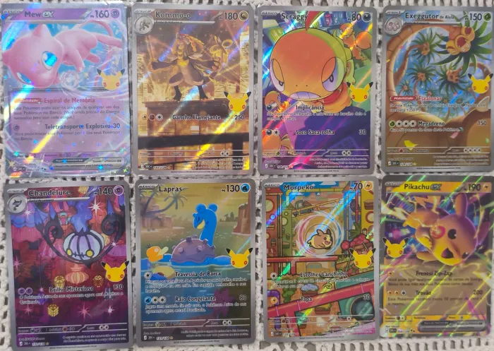 Cards Pokémon - Coleção 30 anos