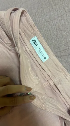 Saia jeans Zara TAM M. Veste 36/38