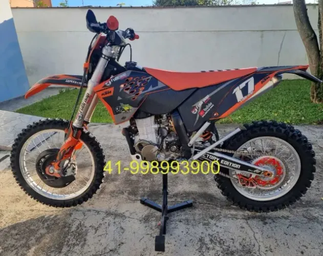Moto de trilha KTM 530 Exc-f Impecável