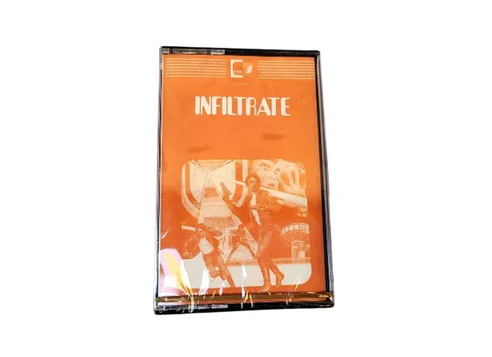 Jogo Infiltrate Fita K7 Lacrada Canal 3 Atari Supercharger