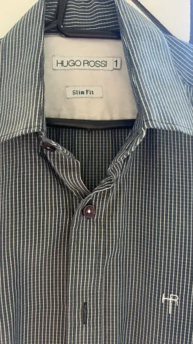 Camisa social Hugo Rossi listrada P
