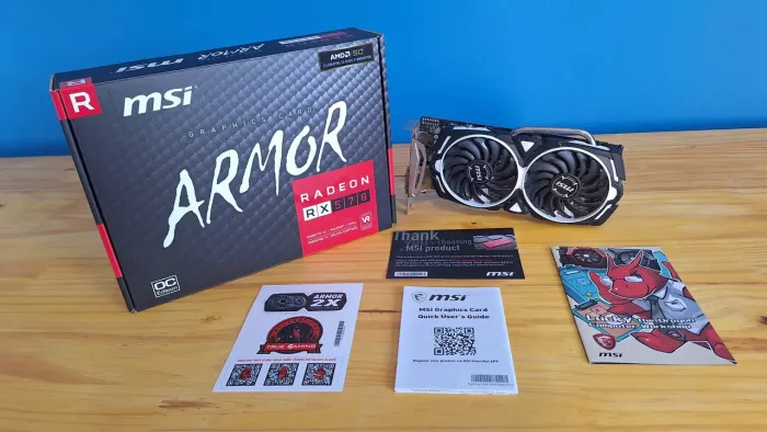 Placa de Vídeo Radeon RX 570 Armor 4G OC - 4 GB GDDR5