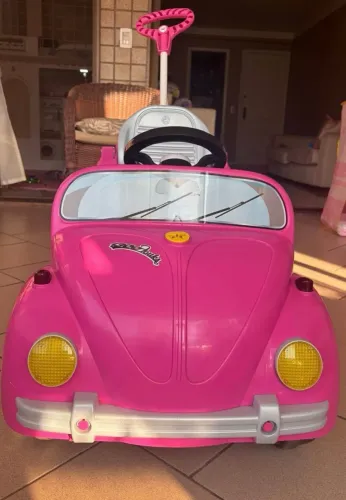 Carrinho de Passeio e Pedal 1300 Fouks Calesita / Rosa