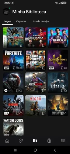 CONTA XBOX COM 8 JOGOS
