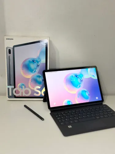 Samsung Galaxy Tab S6 tela 10.5 + Capa Teclado Original + S Pen Original