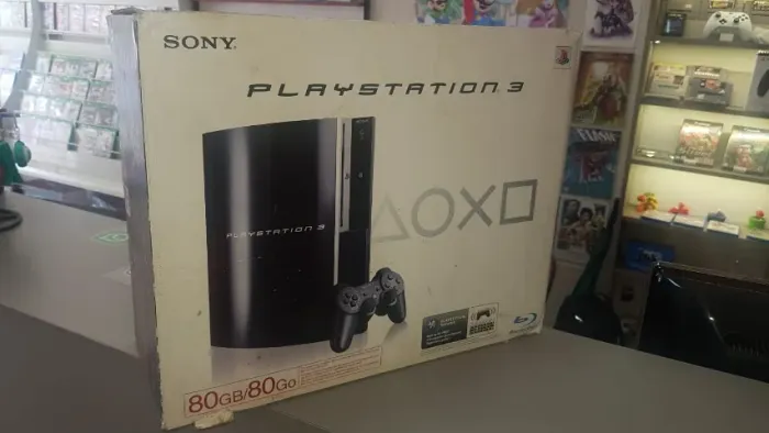 CAIXA PS3 FAT - SOMENTE CAIXA - SEM BERÇO - ESTADO DAS FOTOS