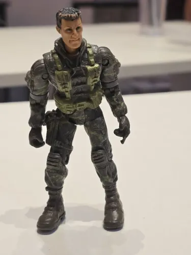 Miniatura boneco Rambo de comandos em ação Lanard 2003 10cm