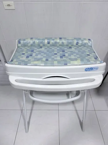 Banheira Portátil Burigotto Splash + Trocador