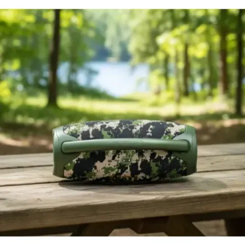 Bombox verde camuflado