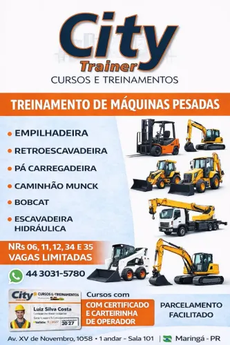 Curso de Máquinas Pesadas - City Trainer