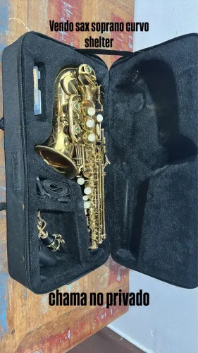 Sax soprano shelter usado