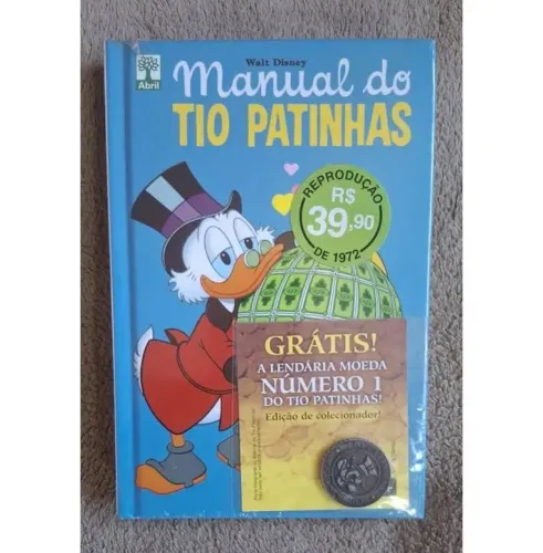 Manual do tio patinhas com a moeda 