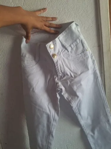 Calças brancas jeans 36