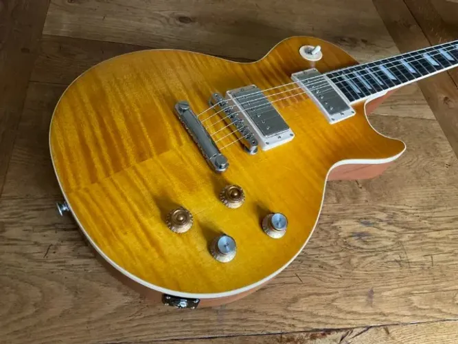 Gibson Kirk Hammett Signature Greeny - Les Paul Standard Greeny Burst (Nova)